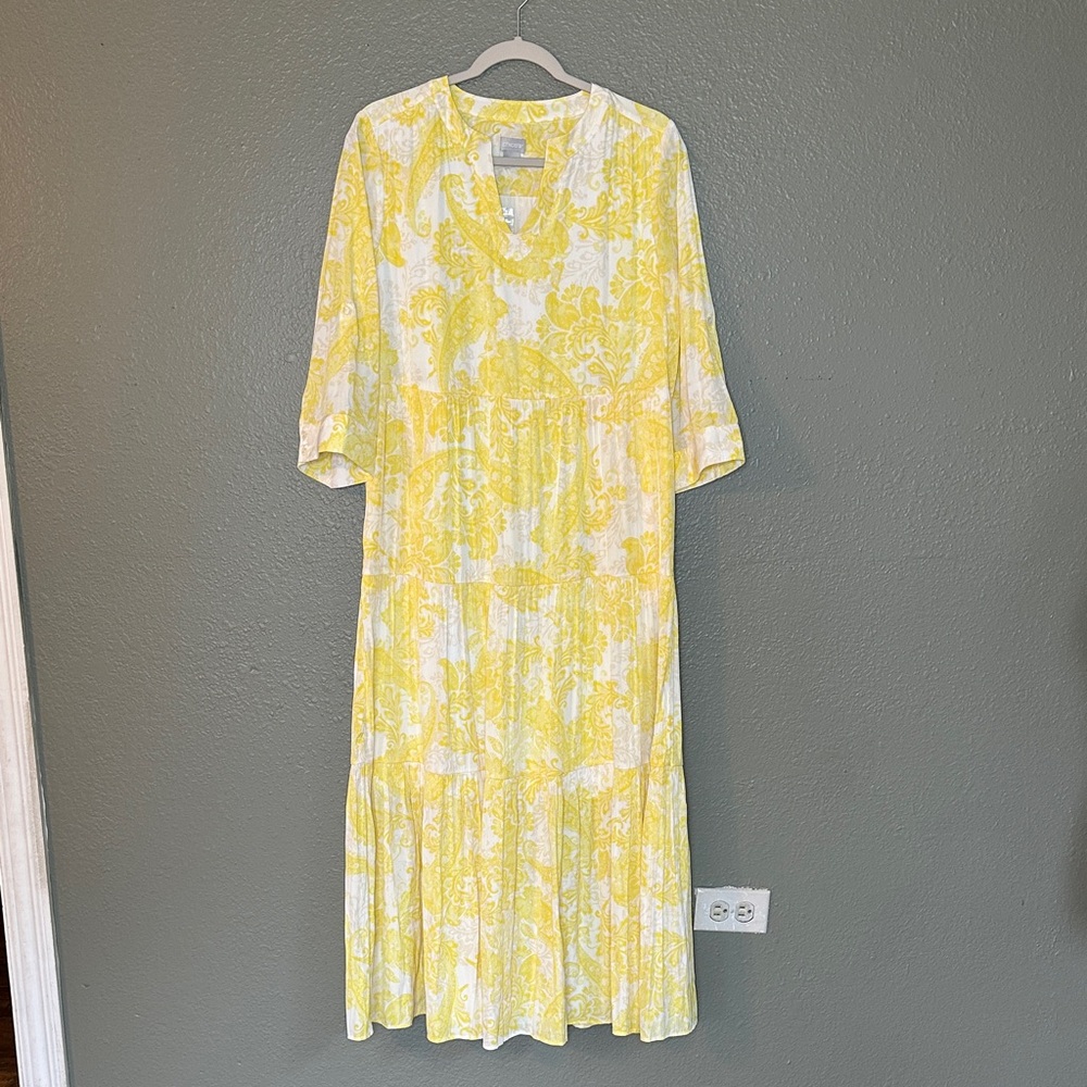 Chico’s Tiered Dress (4/6) - Picture 4 of 9